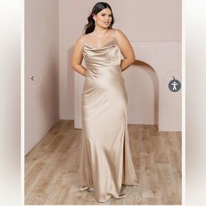 Revelry Satin Skye Dress